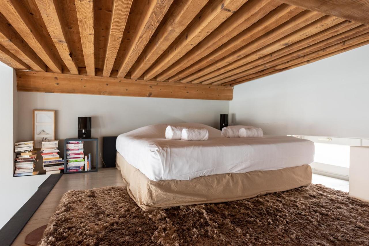 Apartament Le Loft Ethnic - Avec Jolie Vue Sur La Saone Lyon Zewnętrze zdjęcie
